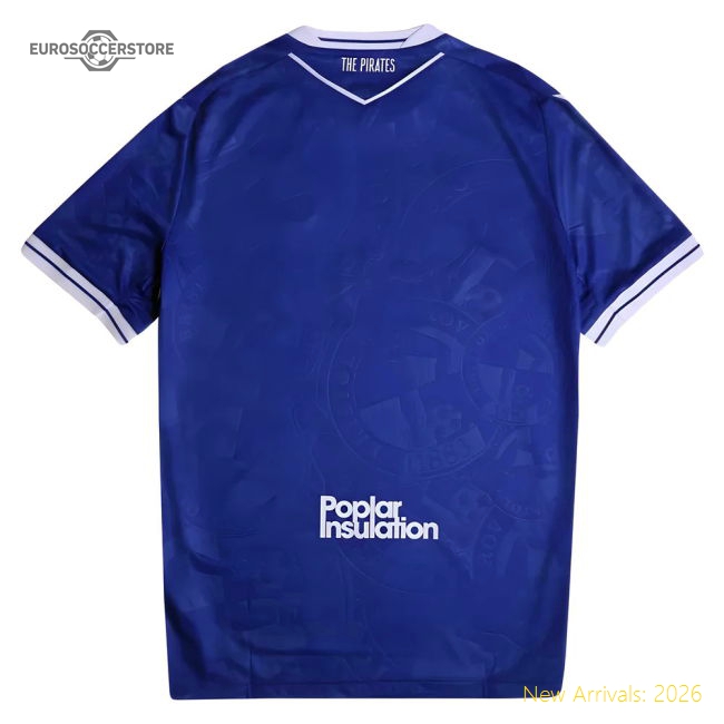 2025-2026 Bristol Rovers Home Shirt-Football Jersey Hub