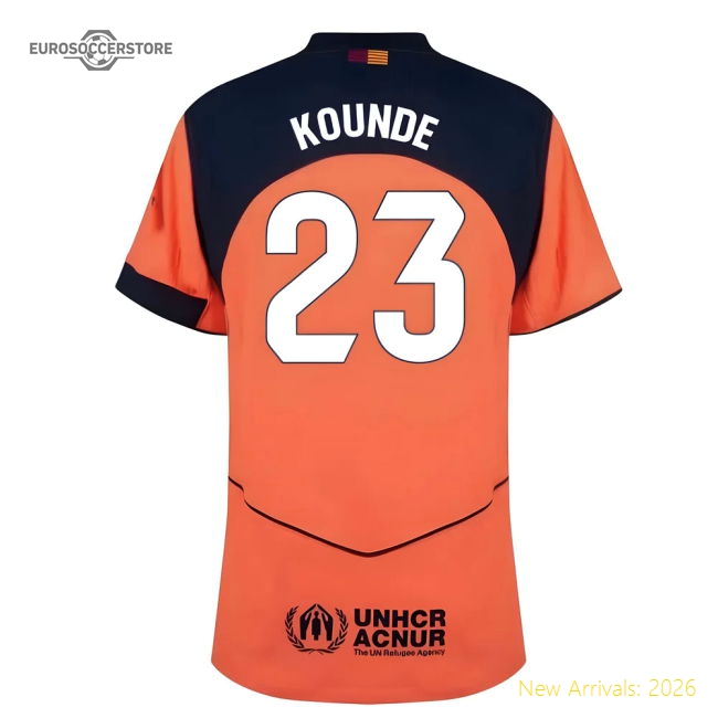 2025-2026 Barcelona Authentic Third Shirt (Kounde 23)-Football Jersey Hub