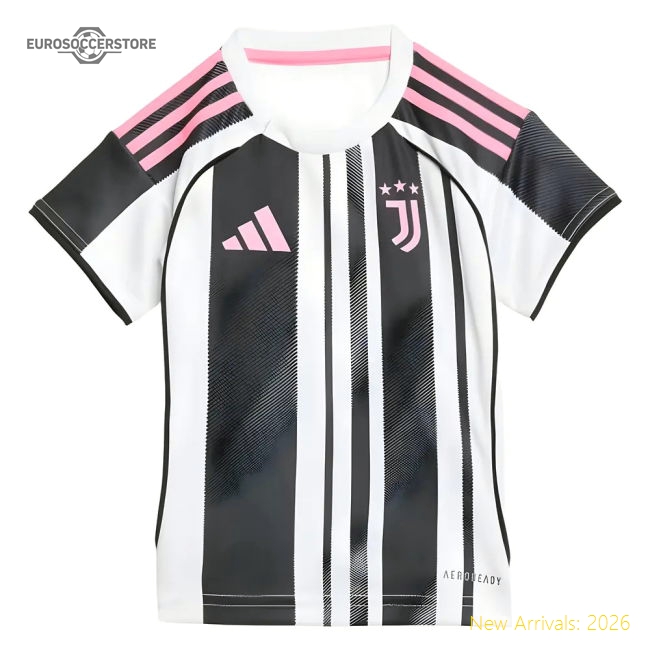 2025-2026 Juventus Home Baby Kit-Football Jersey Hub
