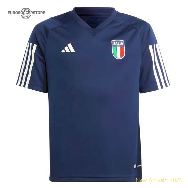 2023-2024 Italy Training Jersey (Dark Blue) - Kids-Football Jersey Hub