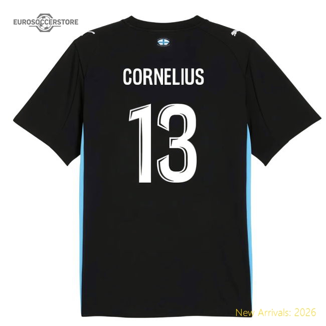 2025-2026 Marseille Away Shirt (Kids) (Cornelius 13)-Football Jersey Hub