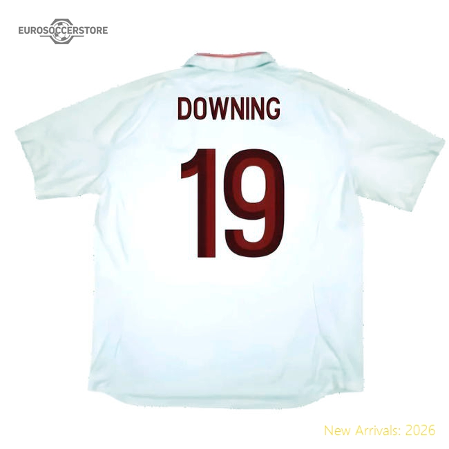 England 2012-13 Home Shirt (Good) (Downing 19)-Football Jersey Hub