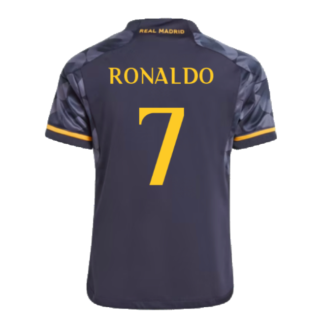 2023-2024 Real Madrid Away Mini Kit (Ronaldo 7)-Football Jersey Hub
