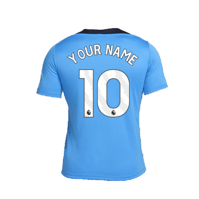 2024-2025 Chelsea Strike Dri-FIT Knit Shirt (Light Photo Blue) (Your Name)-Football Jersey Hub