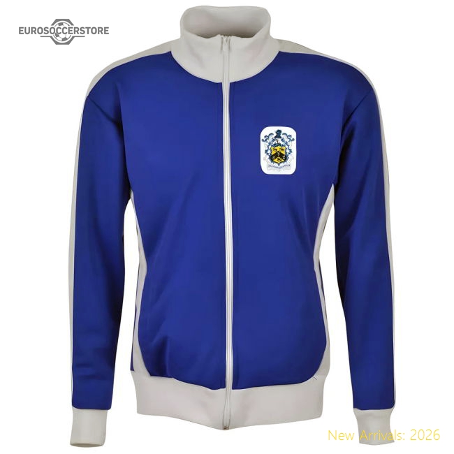 Portsmouth Track Top - Royal/White-Football Jersey Hub