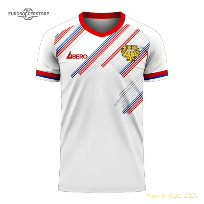 Russia 2025-2026 Away Concept Football Kit (Libero) - Womens-Football Jersey Hub