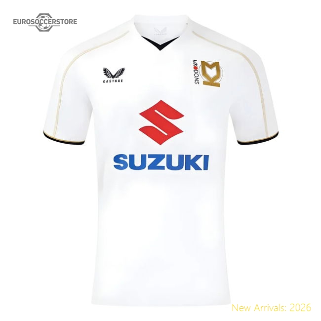 2024-2025 MK Dons Home Shirt-Football Jersey Hub