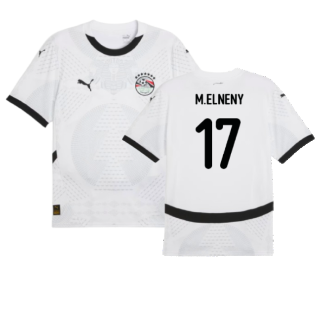 2024-2025 Egypt Away Shirt (M.Elneny 17)-Football Jersey Hub