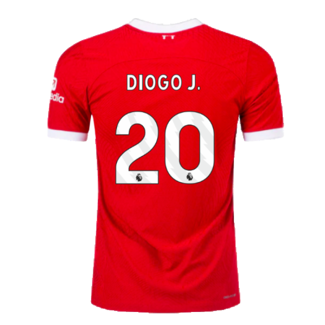 2023-2024 Liverpool Home Dri-Fit ADV Match Shirt (Diogo J. 20)-Football Jersey Hub