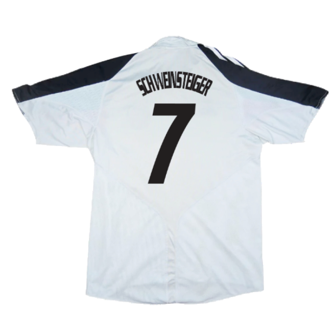 Germany 2004-06 Home Shirt ((Very Good) XL) (Schweinsteiger 7)-Football Jersey Hub