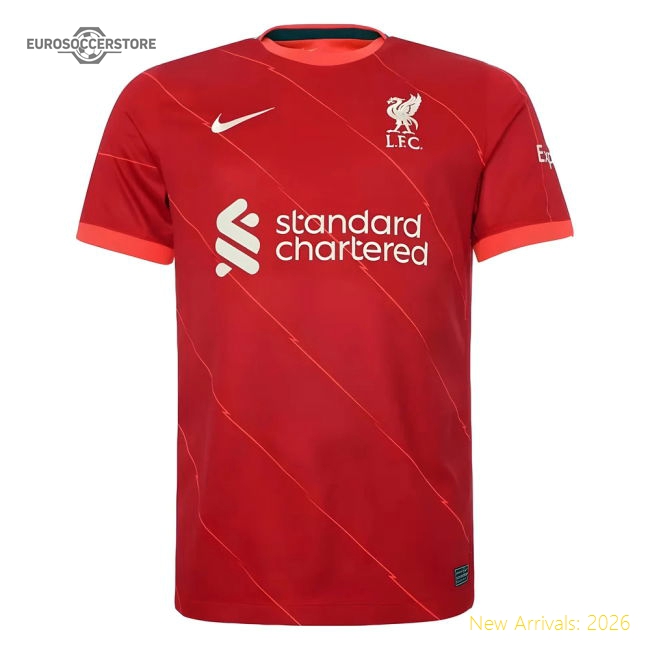 Liverpool 2021-2022 Home Shirt (Kids)-Football Jersey Hub