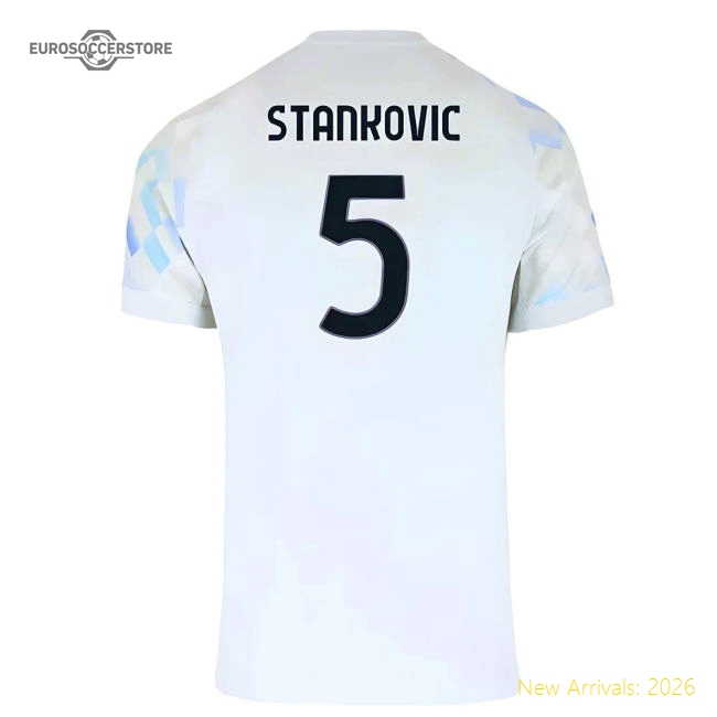 2025-2026 Inter Milan Away Shirt (Stankovic 5)-Football Jersey Hub