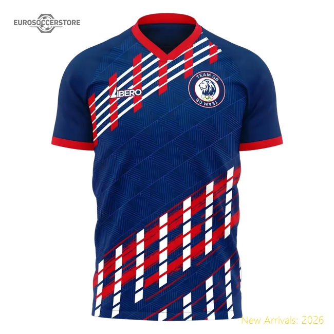 2025-2026 Great Britain Home Concept Shirt Womens-Football Jersey Hub