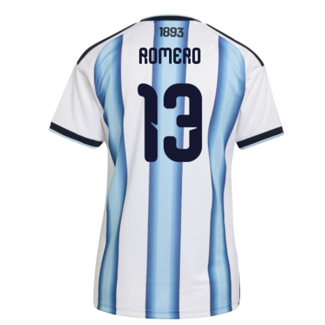 2026-2027 Argentina Home Shirt (Womens) (Romero 13)-Football Jersey Hub