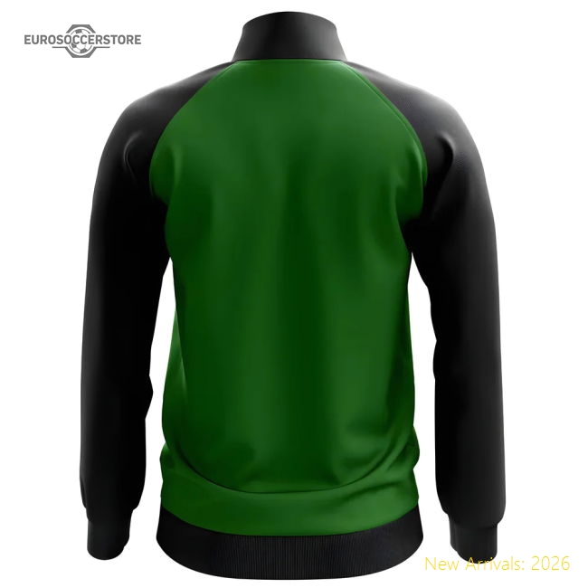Mexico Concept Football Track Jacket (Green)-Football Jersey Hub