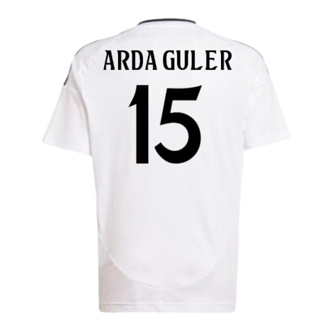 2024-2025 Real Madrid Home Shirt (Kids) (Arda Guler 15)-Football Jersey Hub