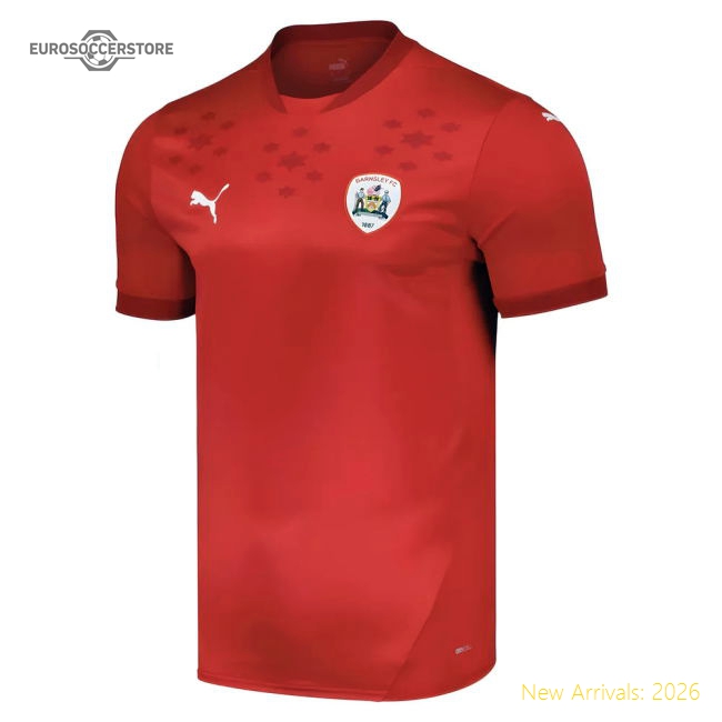 2024-2025 Barnsley Home Shirt-Football Jersey Hub