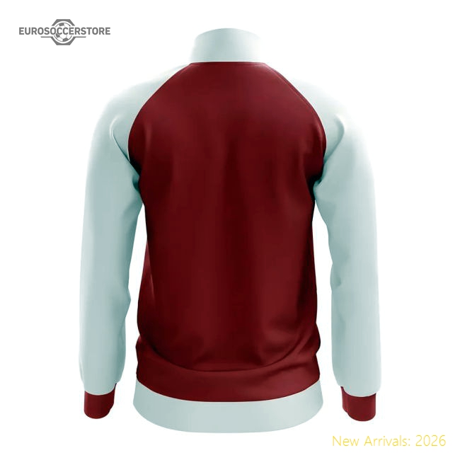 Seychelles Concept Football Track Jacket (Red)-Football Jersey Hub