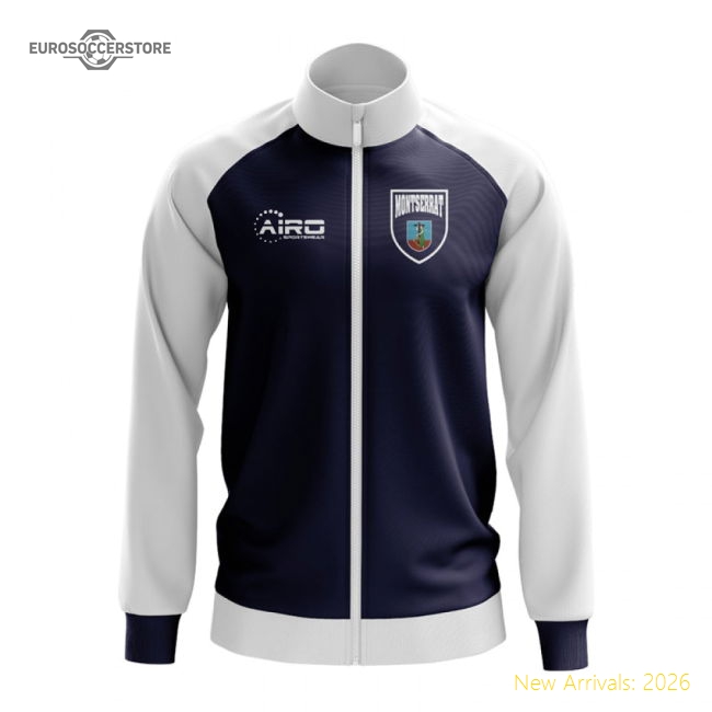 Montserrat Concept Football Track Jacket (Navy)-Football Jersey Hub