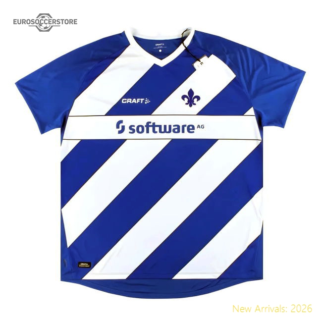Darmstadt 2020-21 Home Shirt (XXL) (Excellent)-Football Jersey Hub
