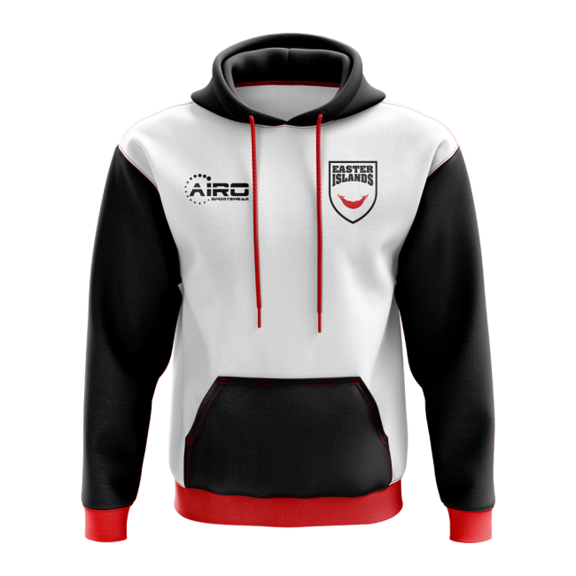 Easter Island Concept Country Football Hoody (White)-Football Jersey Hub
