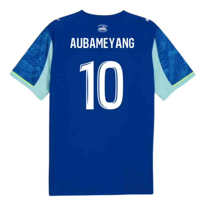 2025-2026 Marseille Third Shirt (Aubameyang 10)-Football Jersey Hub
