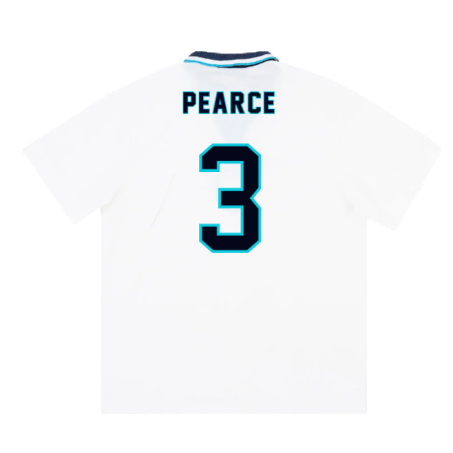 England 1995-97 Home Shirt (XL) (PEARCE 3) (Excellent)-Football Jersey Hub
