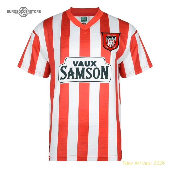Score Draw Sunderland 1997 Retro Football Shirt-Football Jersey Hub