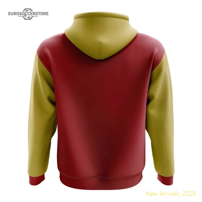 Montenegro Concept Country Football Hoody (Red)-Football Jersey Hub