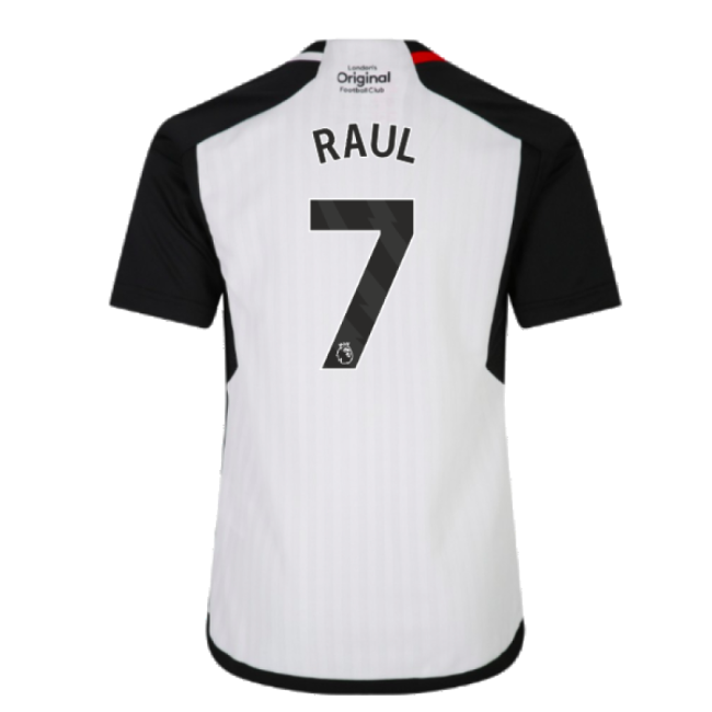 2023-2024 Fulham Home Shirt (Kids) (Raul 7)-Football Jersey Hub