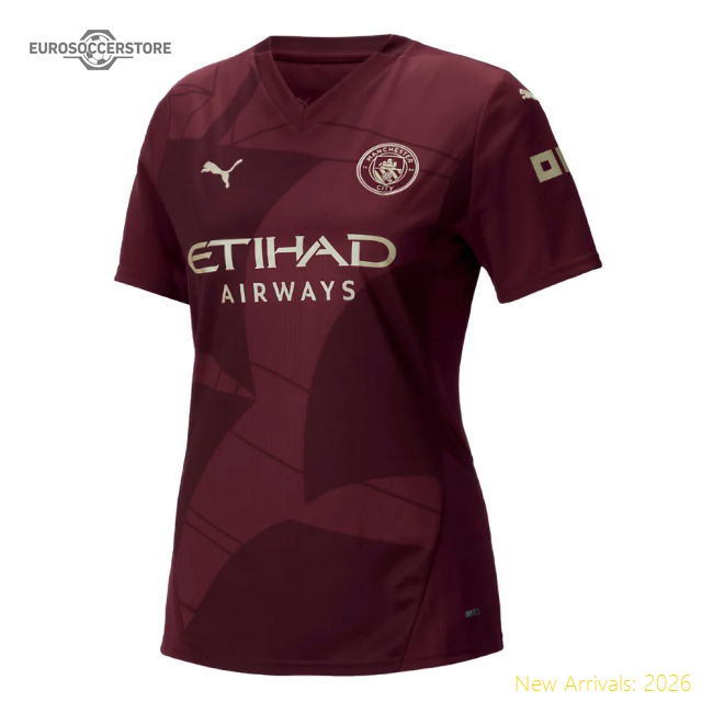2024-2025 Man City Third Shirt (Womens)-Football Jersey Hub