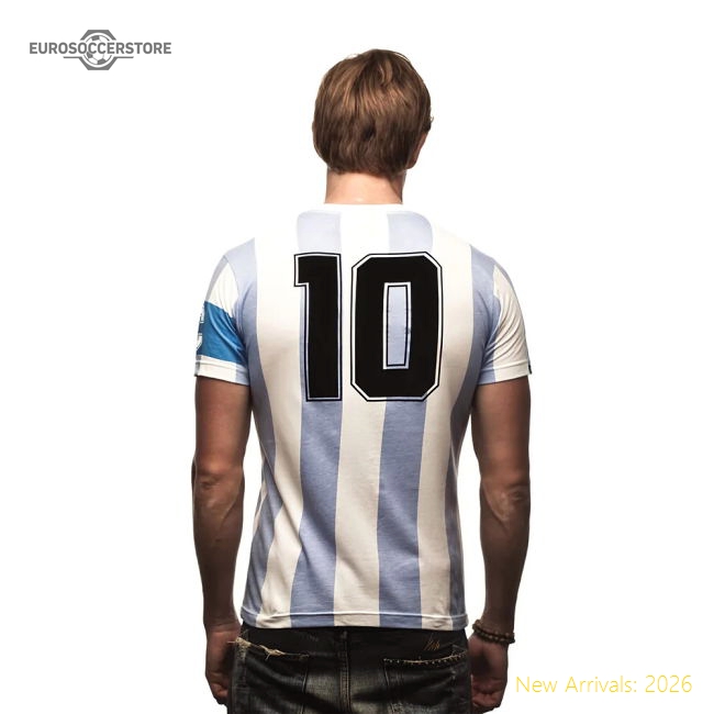 Argentina Capitano T-Shirt-Football Jersey Hub