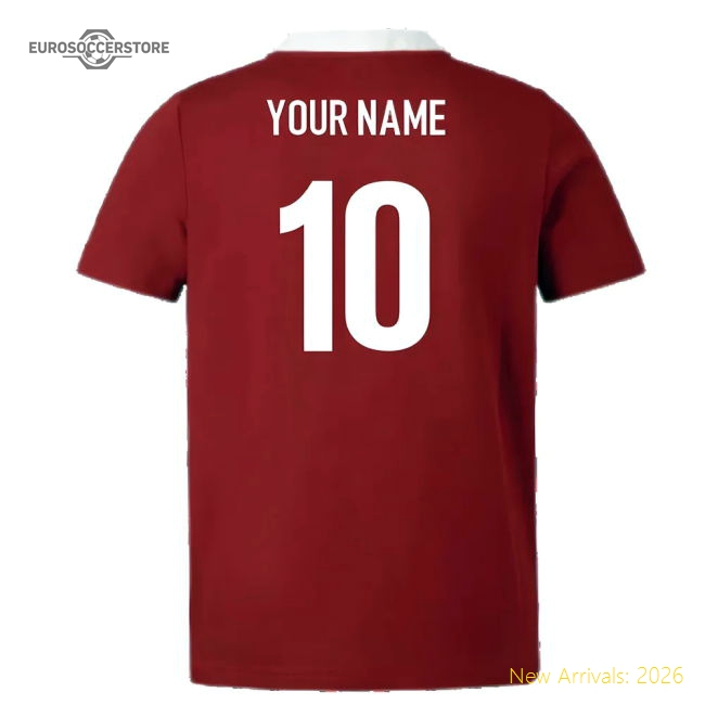 2025 British & Lions Classic SS Rugby Shirt (Your Name)-Football Jersey Hub