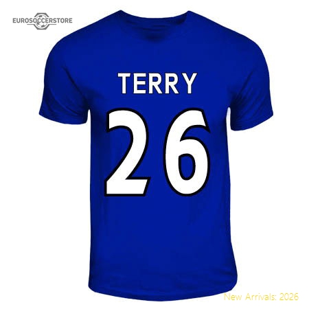 John Terry Chelsea Hero T-shirt (royal Blue)-Football Jersey Hub