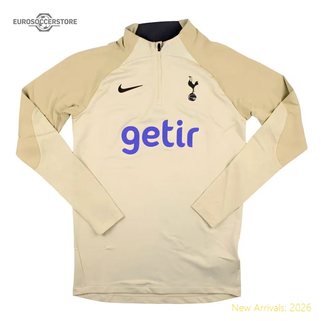 2023-2024 Tottenham Drill Training Top (Gold)-Football Jersey Hub