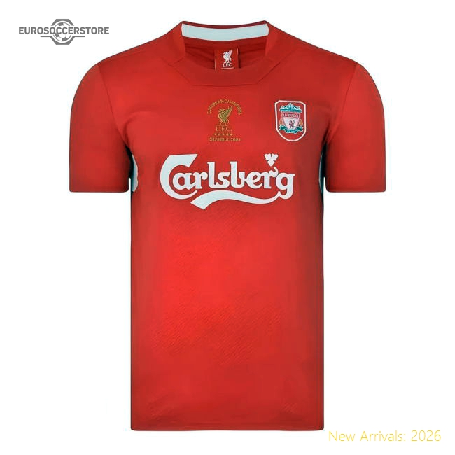 Liverpool FC 2005 Istanbul Home Shirt-Football Jersey Hub