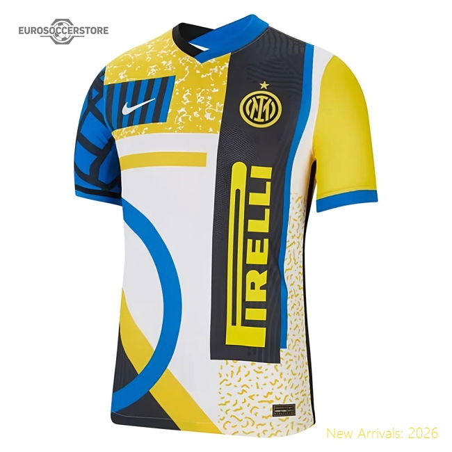 2021-2022 Inter Milan Vapor 4th Shirt (Your Name)-Football Jersey Hub