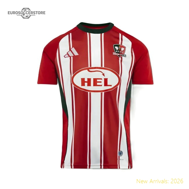 Exeter 2025-2026 Home Shirt Match Day Essential Gear Red Adults-Football Jersey Hub
