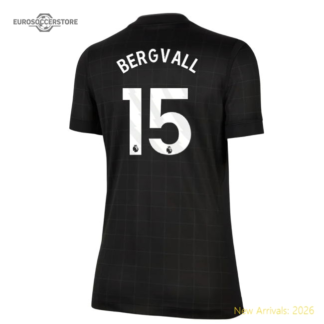 2025-2026 Tottenham Away Shirt (Womens) (Bergvall 15)-Football Jersey Hub