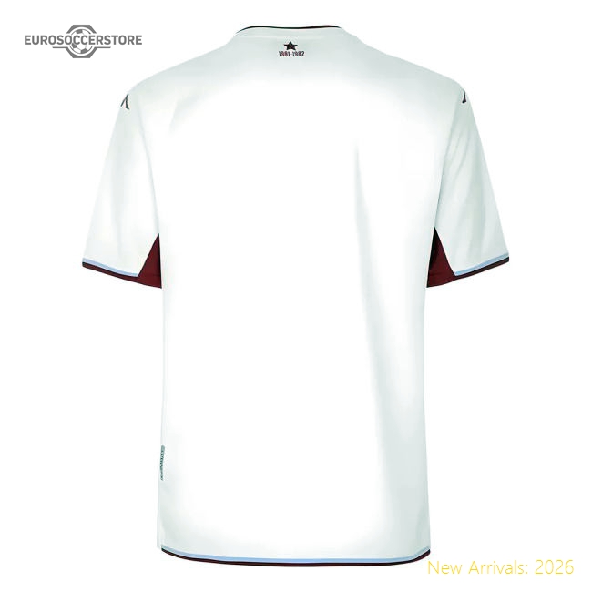 2021-2022 Aston Villa Away Shirt (CASH 2)-Football Jersey Hub