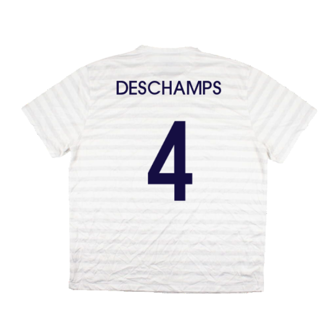 France 2014-15 Away Shirt ((Very Good) XXL) (Deschamps 4)-Football Jersey Hub