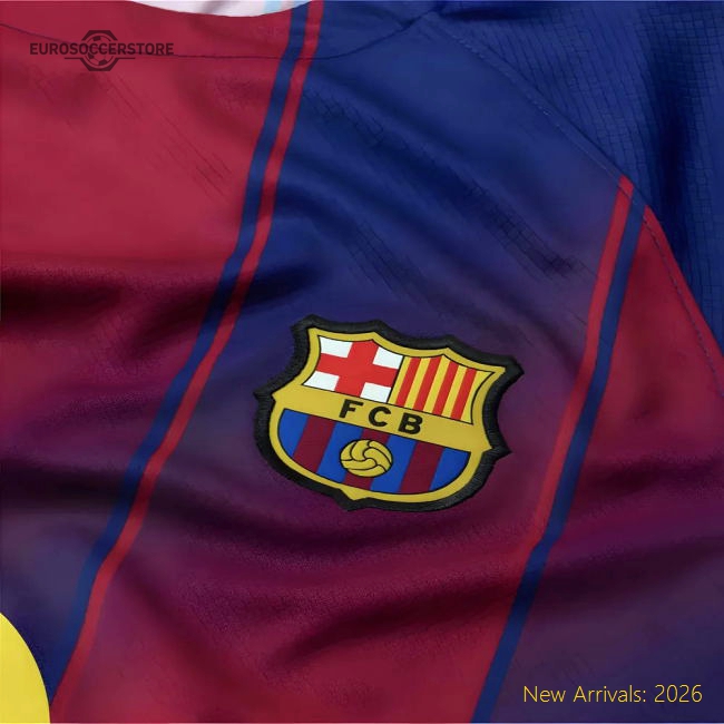 2025-2026 Barcelona Home Shirt (Womens)-Football Jersey Hub