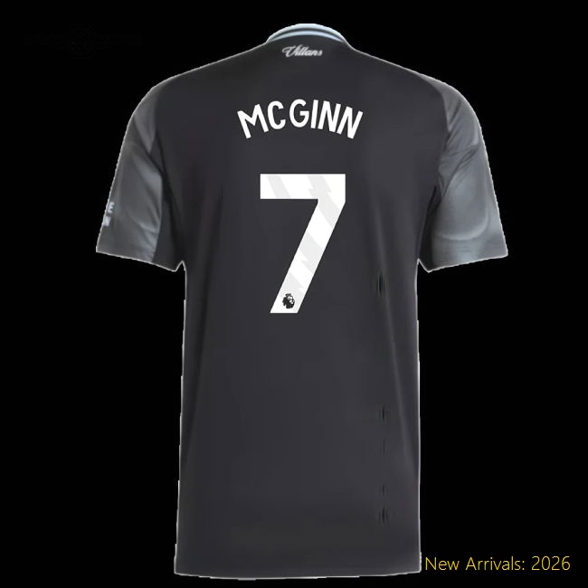 2025-2026 Aston Villa Away Shirt (McGinn 7)-Football Jersey Hub