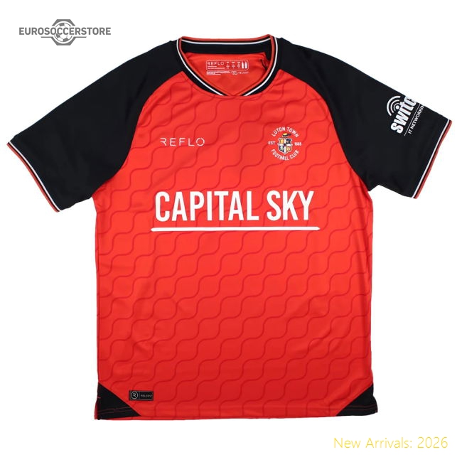 2025-2026 Luton Town Home Shirt-Football Jersey Hub