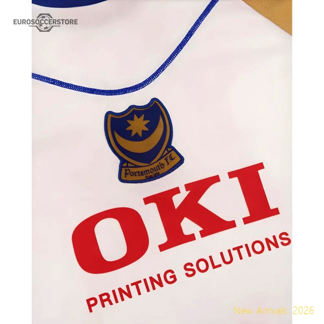 2008 Portsmouth FA Cup Final Away Shirt-Football Jersey Hub