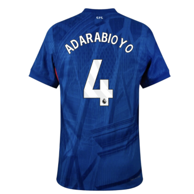 2025-2026 Chelsea Home Authentic Shirt (Adarabioyo 4)-Football Jersey Hub