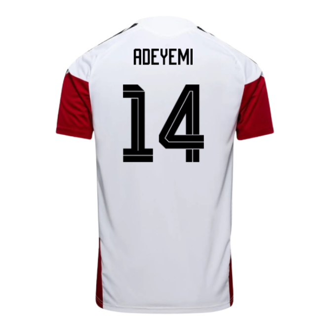 2026-2027 Germany Training Jersey (White) (Adeyemi 14)-Football Jersey Hub