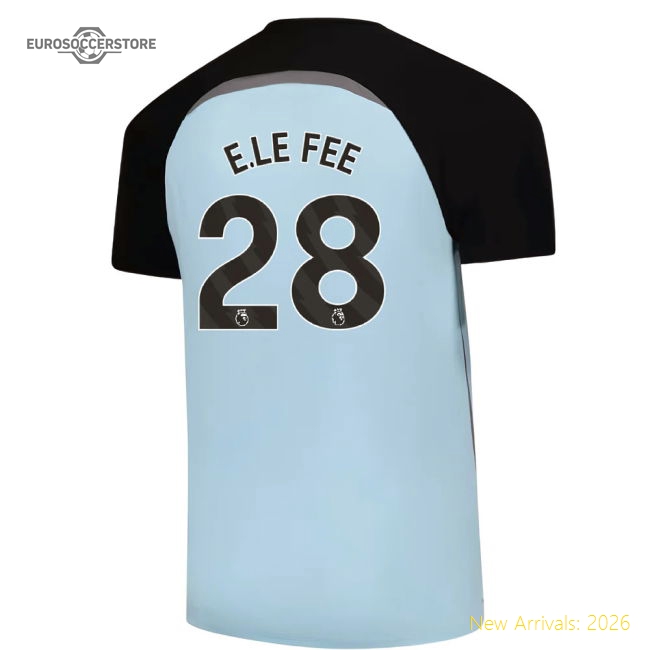 2025-2026 Sunderland Training Jersey (Blue) (E.Le Fee 28)-Football Jersey Hub