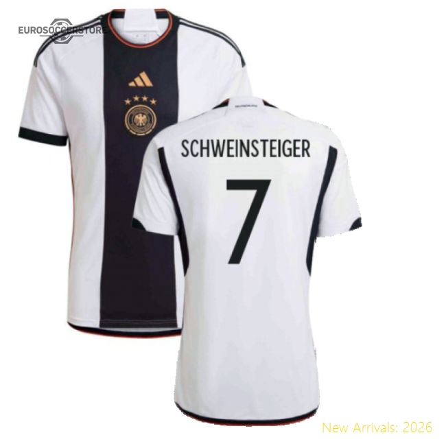 2022-2023 Germany Home Shirt (Kids) (SCHWEINSTEIGER 7)-Football Jersey Hub