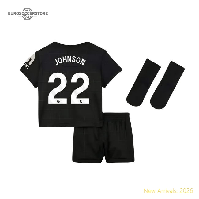 2025-2026 Tottenham Away Baby Kit (Johnson 22)-Football Jersey Hub